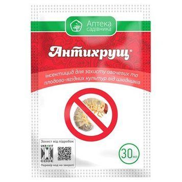 Інсектицид-протруйник Антихрущ 30 мл, Укравіт 190614 фото