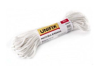 Мотузка в'язана Unifix 6 мм 15 м біла 8101 фото