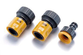 Набір для поливу Сила 1/2" - 1 адаптер 1/2"х3/4" х 2 конектори 3/4" ( 3шт ) 15033 фото