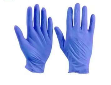 Рукавички перчатки нітрилові Nitrylex розмір М RD30196003_3373 фото