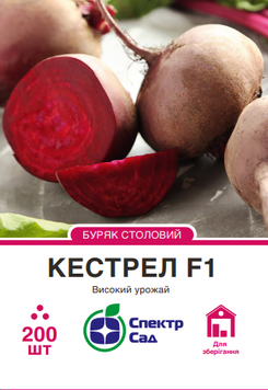 Буряк столовий Кестрел F1 200 шт, СС 0831 фото