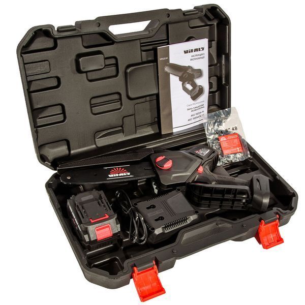 Пила ланцюгова акумуляторна Vitals Professional AKZ 1820ak BL Kit 237654 фото