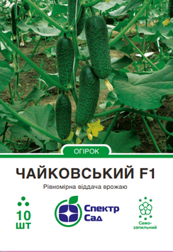 Огірок Чайковський F1 10 шт, СС 0800 фото