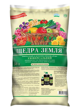 Субстрат Щедра Земля 50 л 31398 фото